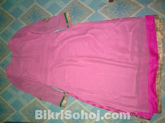 Pink jorget dress